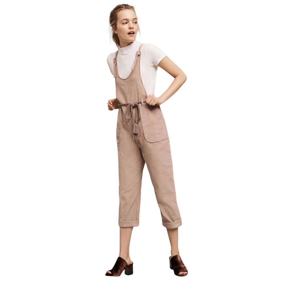 Anthropologie Nomad by Morgan Carper Galen Jumpsuit overalls size Small